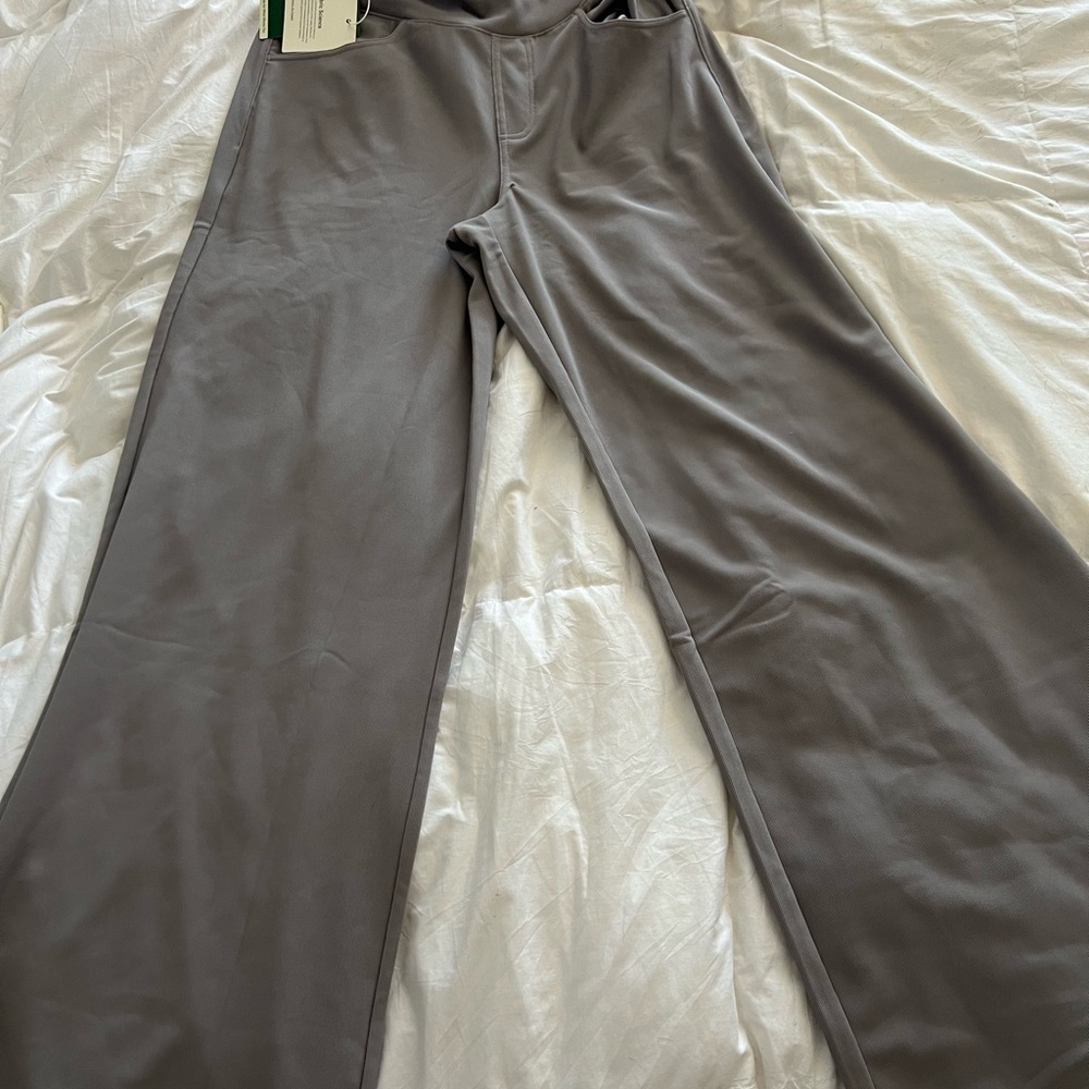 HALARA Flex MicroWaffle Pants in Gray